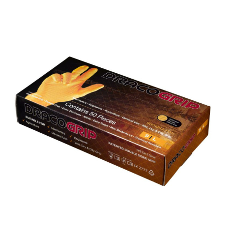 Nitrile Fish Grip Gloves 